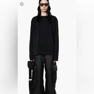 RAINS® Men's Fleece Sweatshirt Black NWT Size Large